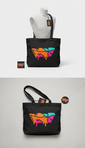 Drop Gold Customizable Streetwear Tote